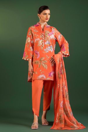 Sana Safinaz Mahay Lawn '26-H261-002A-3DG