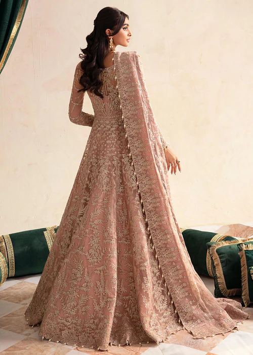 Afrozeh Chenille Embroidered Net AZW- 23-V1-10 - Image 3
