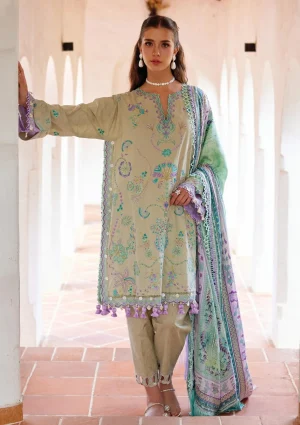 Farah Talib Luxury Lawn '26-Valeria Olive Farah