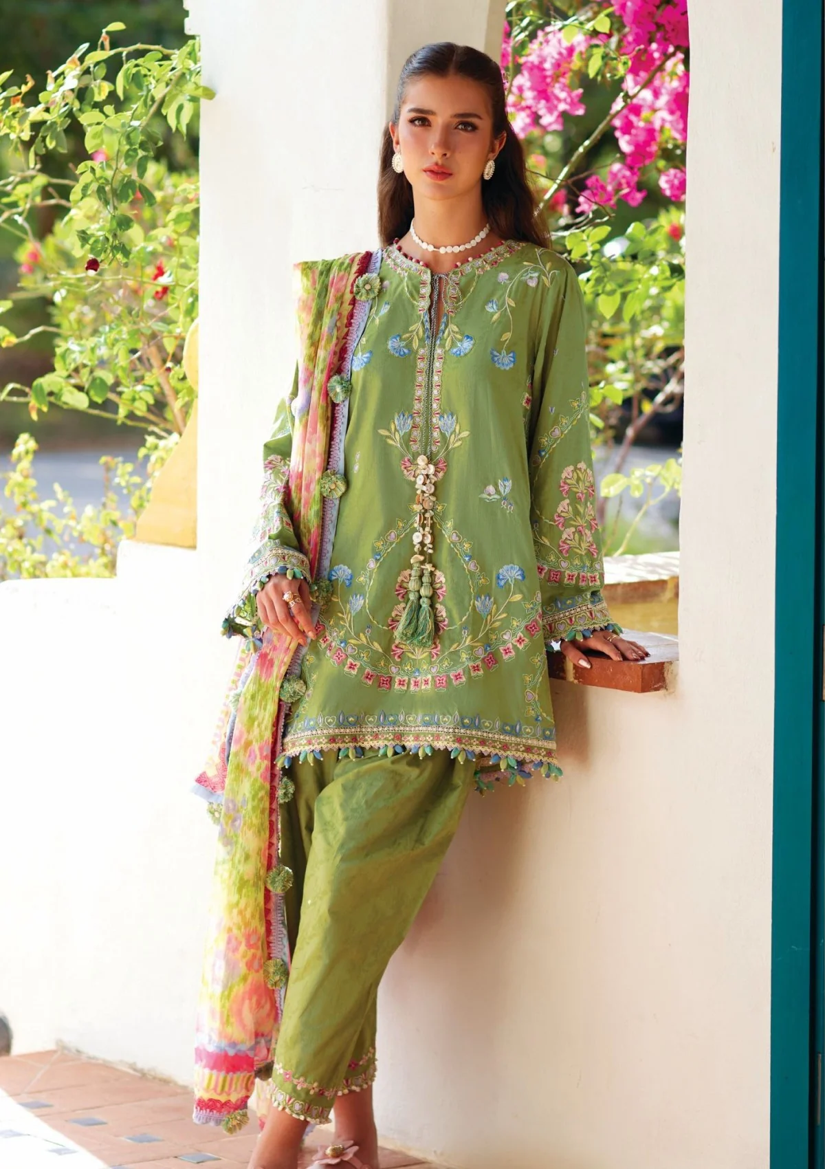 Farah Talib Luxury Lawn '26-Carmen Kivi - Image 2