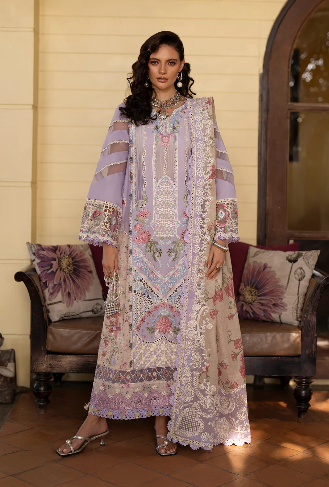 AJR Evara Luxury Lawn '26-Zaya