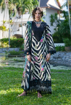 AJR Couture Chikankari Prints Lawn '26-Iris