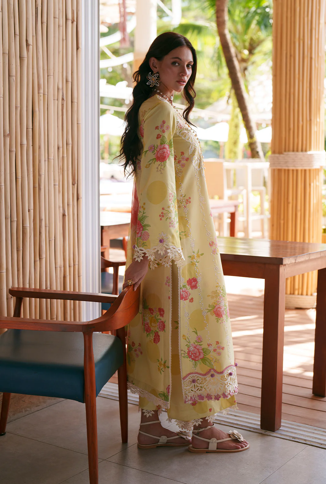 AJR Couture Chikankari Prints Lawn '26-Feya - Image 2