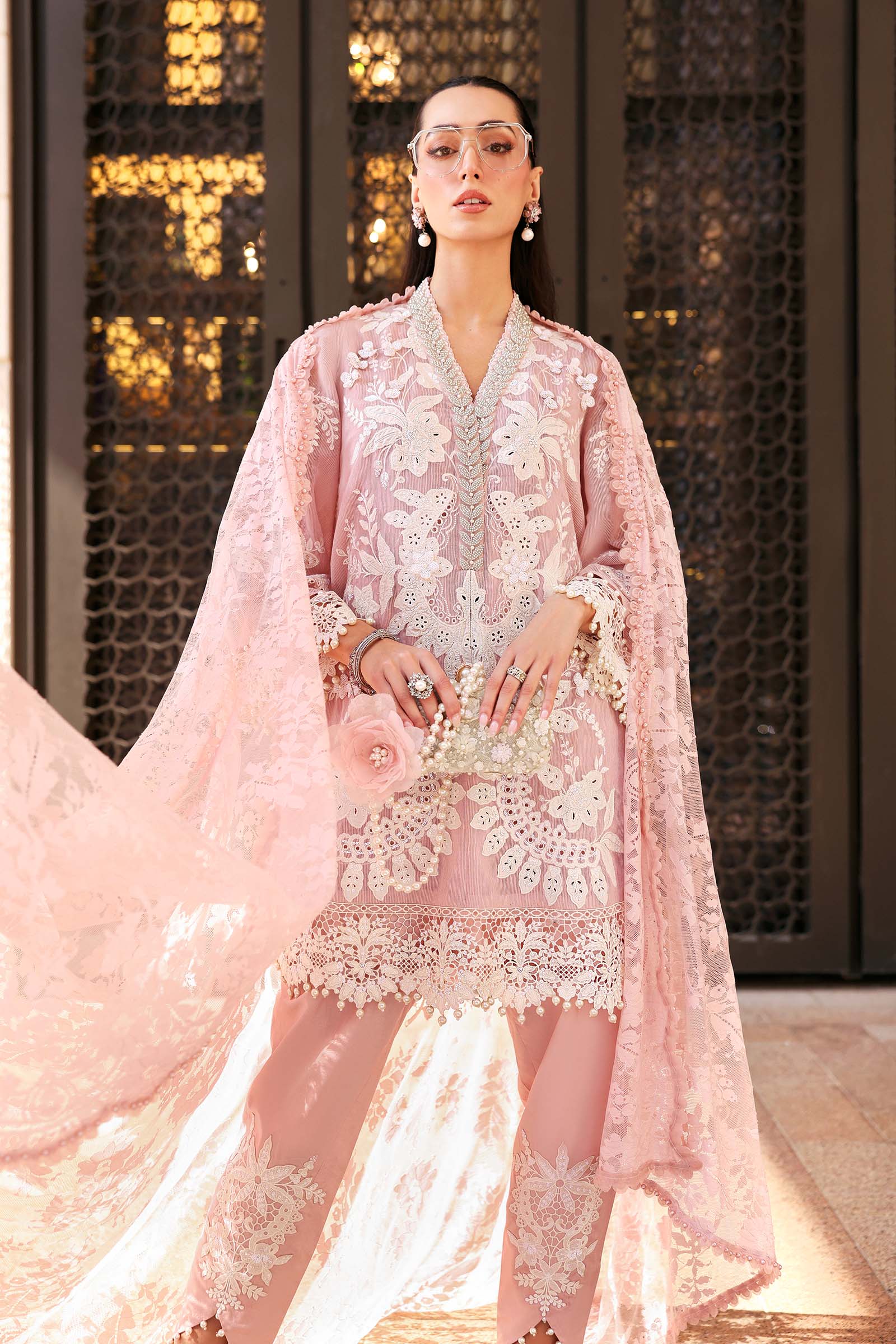 Maria B Luxury Eid Lawn'26- D-2603A