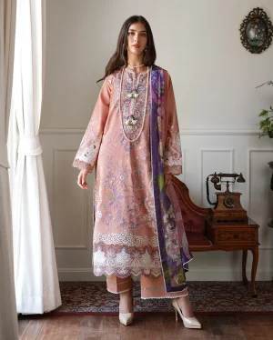 Mushq A Moi Luxury Lawn '26-Daisy Chain