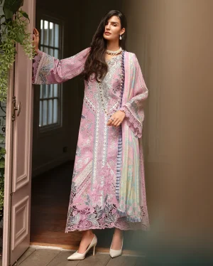 Mushq A Moi Luxury Lawn '26-Endless Love