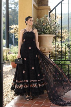 Noor Luxury Eid Schiffli Laserkari '26 D5 - B - Lunaria