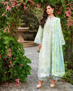 Mushq A Moi Luxury Lawn '26-Love Escape