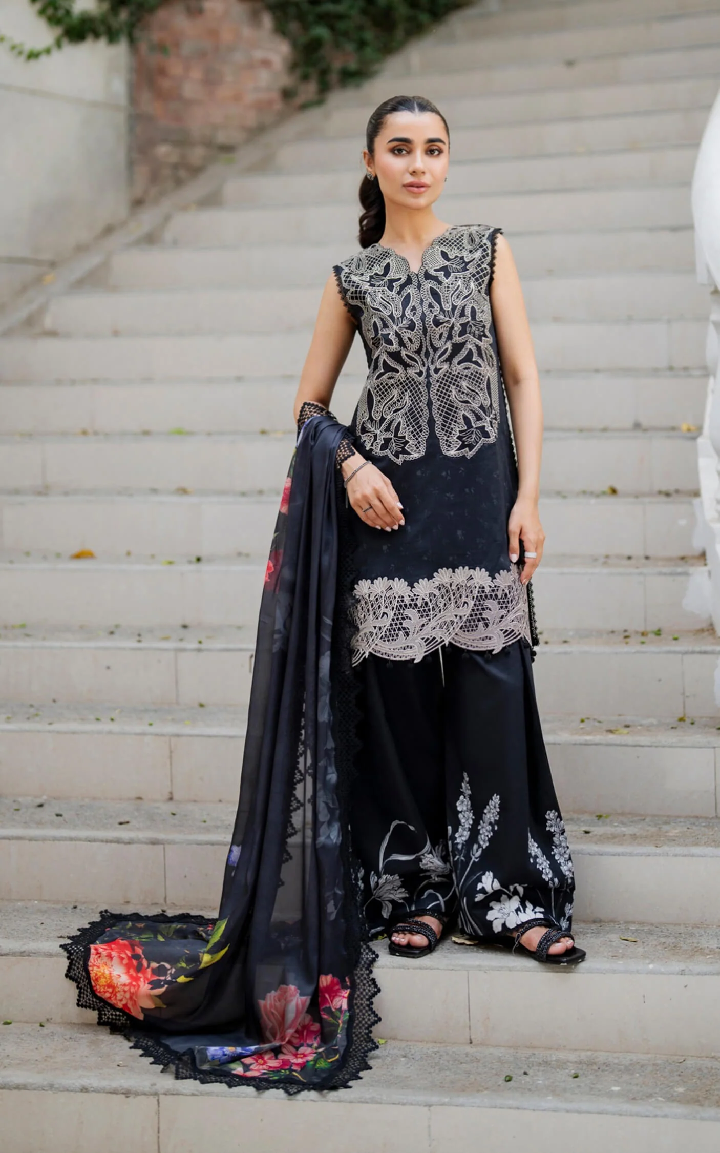 Asifa & Nabeel Meeraki Lawn ’26-Wildflower Whimsy