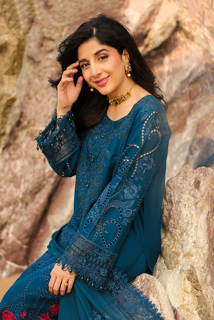 Imrozia Hania Luxury Lawn '26-SL-104 Iswah - Image 3