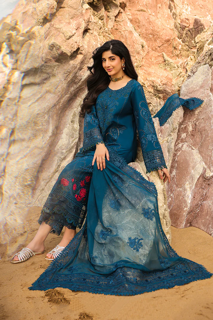 Imrozia Hania Luxury Lawn '26-SL-104 Iswah - Image 2