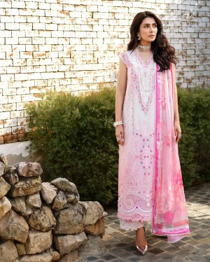 Mushq A Moi Luxury Lawn '26-Silent Dreamer