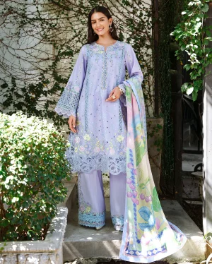 Mushq A Moi Luxury Lawn '26-Sweet Confession