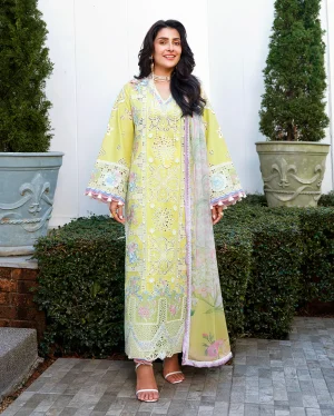 Mushq A Moi Luxury Lawn '26-Tender Whisper