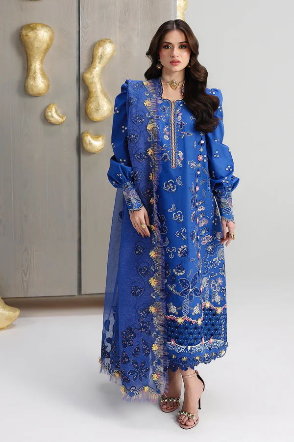 Qalamkar Festive Lawn '26-QFL-06 EMINA
