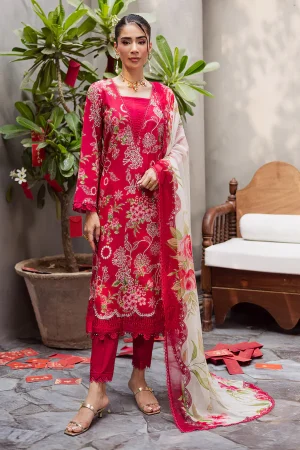 Nureh Printed Lawn '26- SP 160