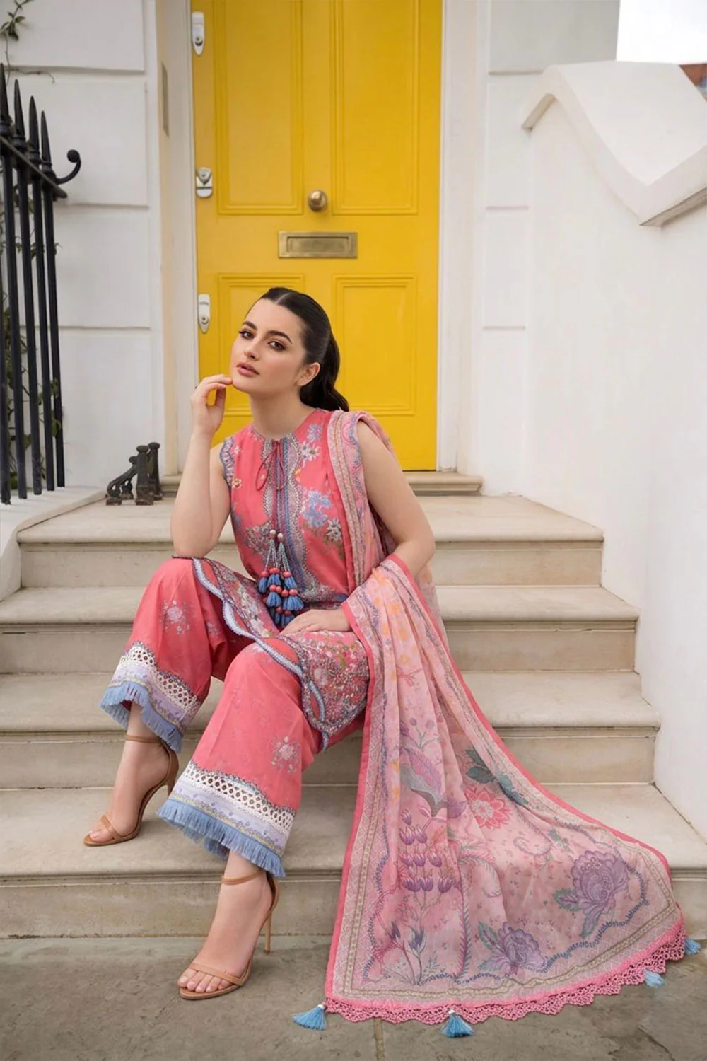 Sobia Nazir Lawn Prints '26-SNP26-6B - Image 3