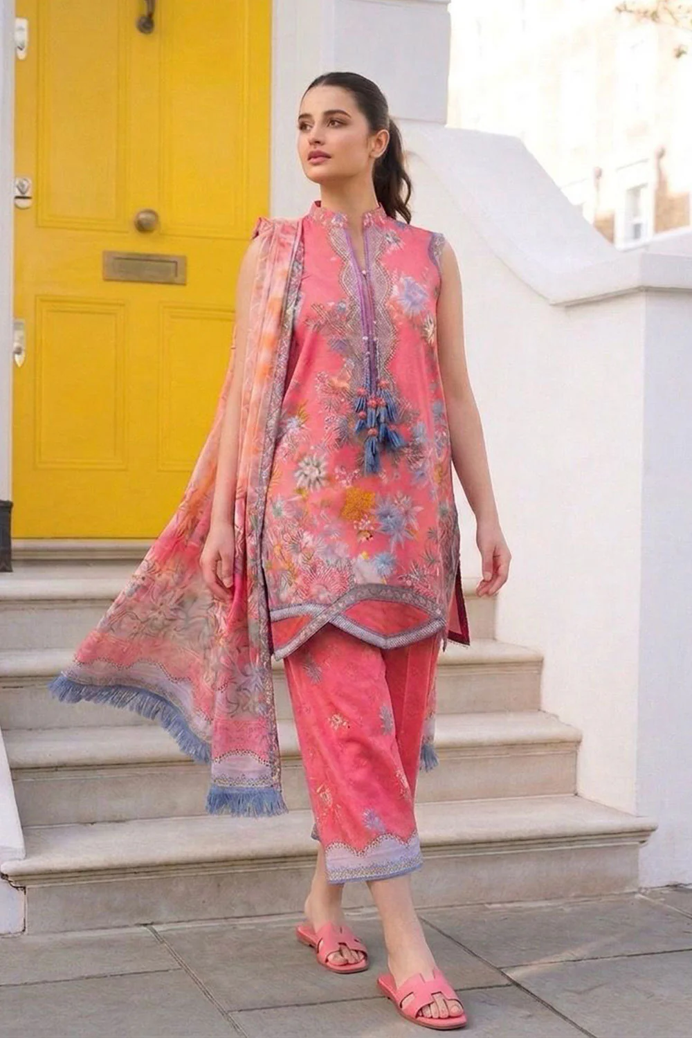 Sobia Nazir Lawn Prints '26-SNP26-6B - Image 2