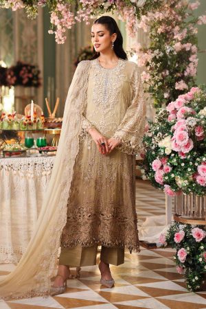 Maria B Chiffon '26-MPC-26-103-Olive Gold