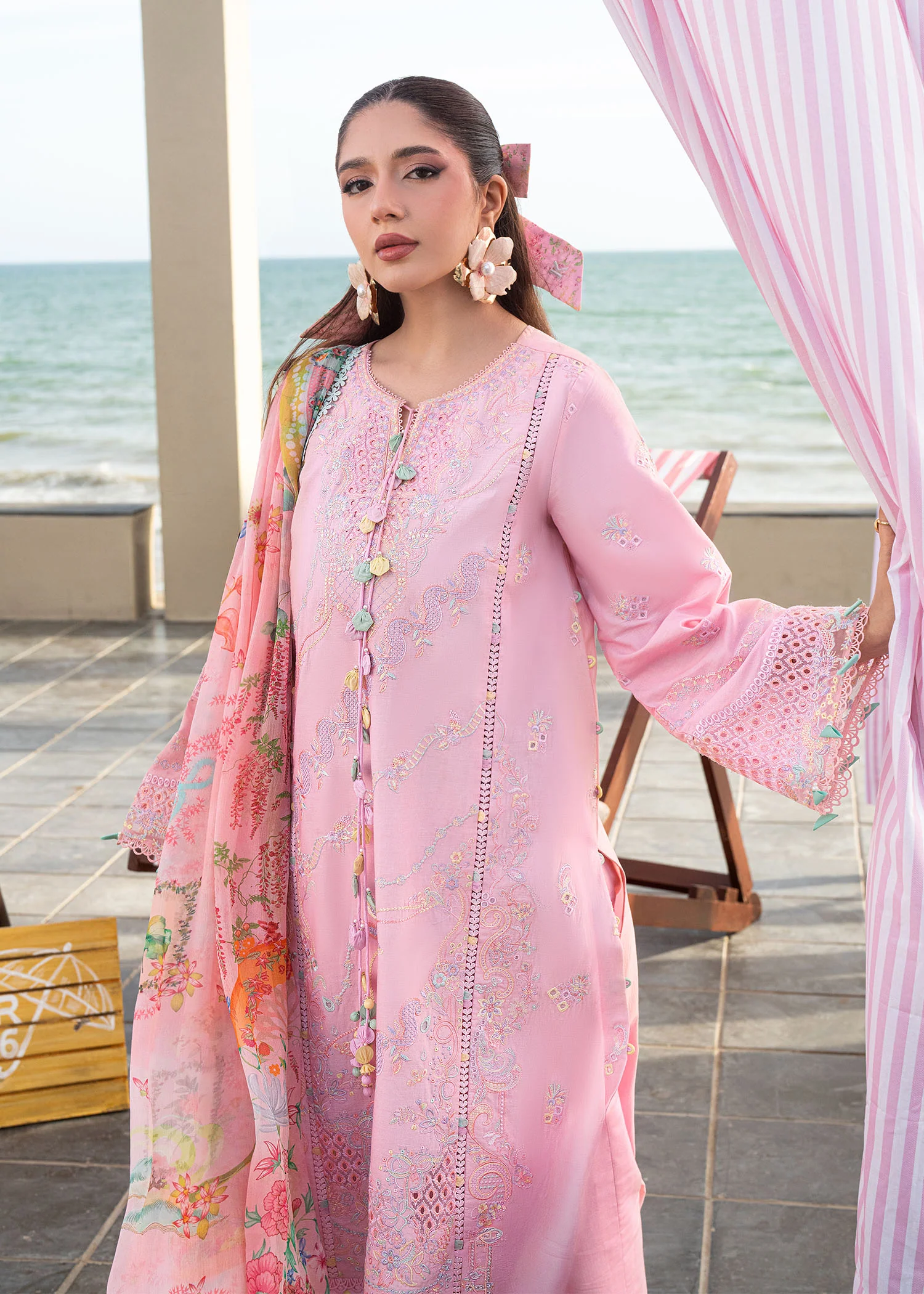 Kanwal Malik Mira Eid Lawn '26-Rosee - Image 2