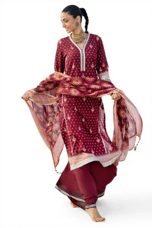 Gulahmed Chunri Lawn '26-CL-52180 B