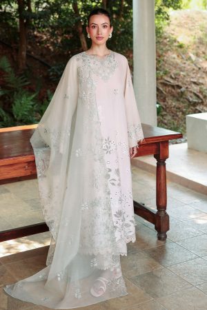 Cross Stitch Eid Lawn Edit II '26-PEARL SAGE