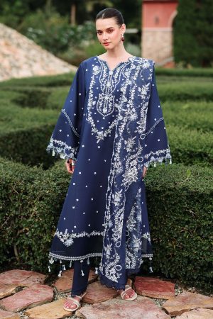 Cross Stitch Eid Lawn Edit II '26-MIDNIGHT AURA