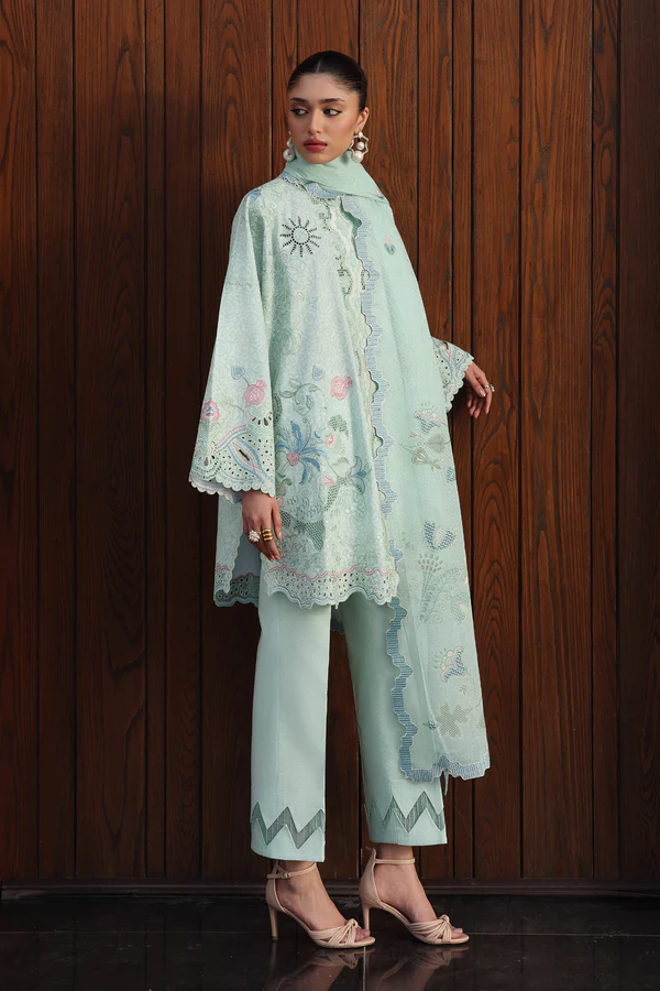 Qalamkar Q Line Lawn Drop II '26-QKL-07 LEYA