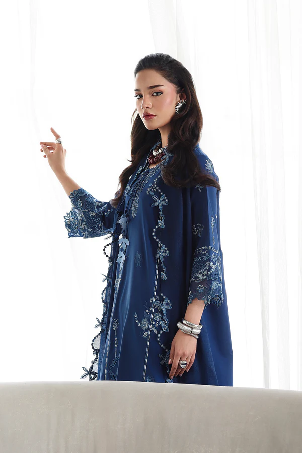 Qalamkar Q Line Lawn Drop II '26-QKL-01 SORAI - Image 2