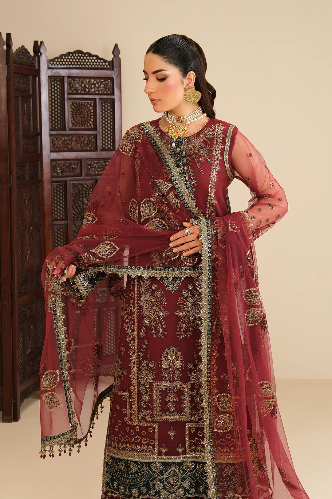 Alizeh Formals '26-AF-NT-2260-Mehal - Image 3
