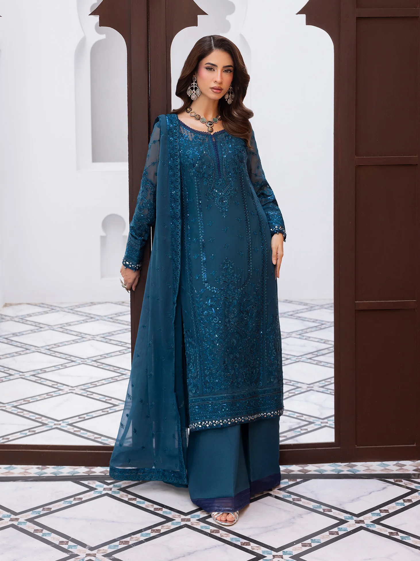 Gulaal Maeri Luxury Chiffon '26-Mist