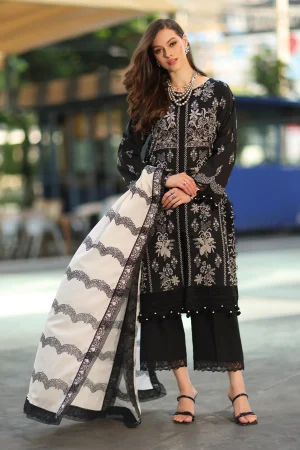 Charizma Range Embroidered Lawn '26- RN6-01