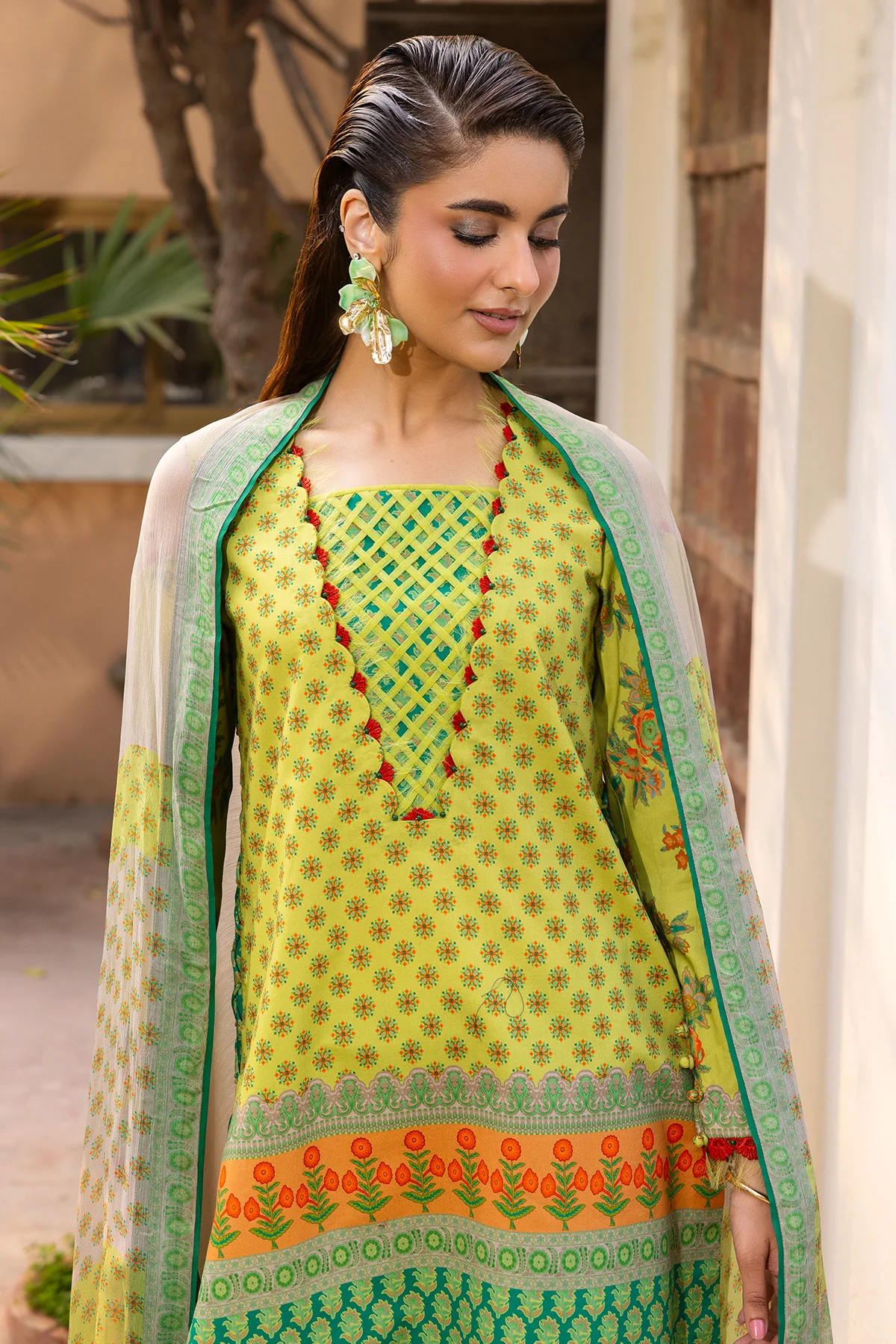 Charizma C Prints Lawn '26-08 - Image 2