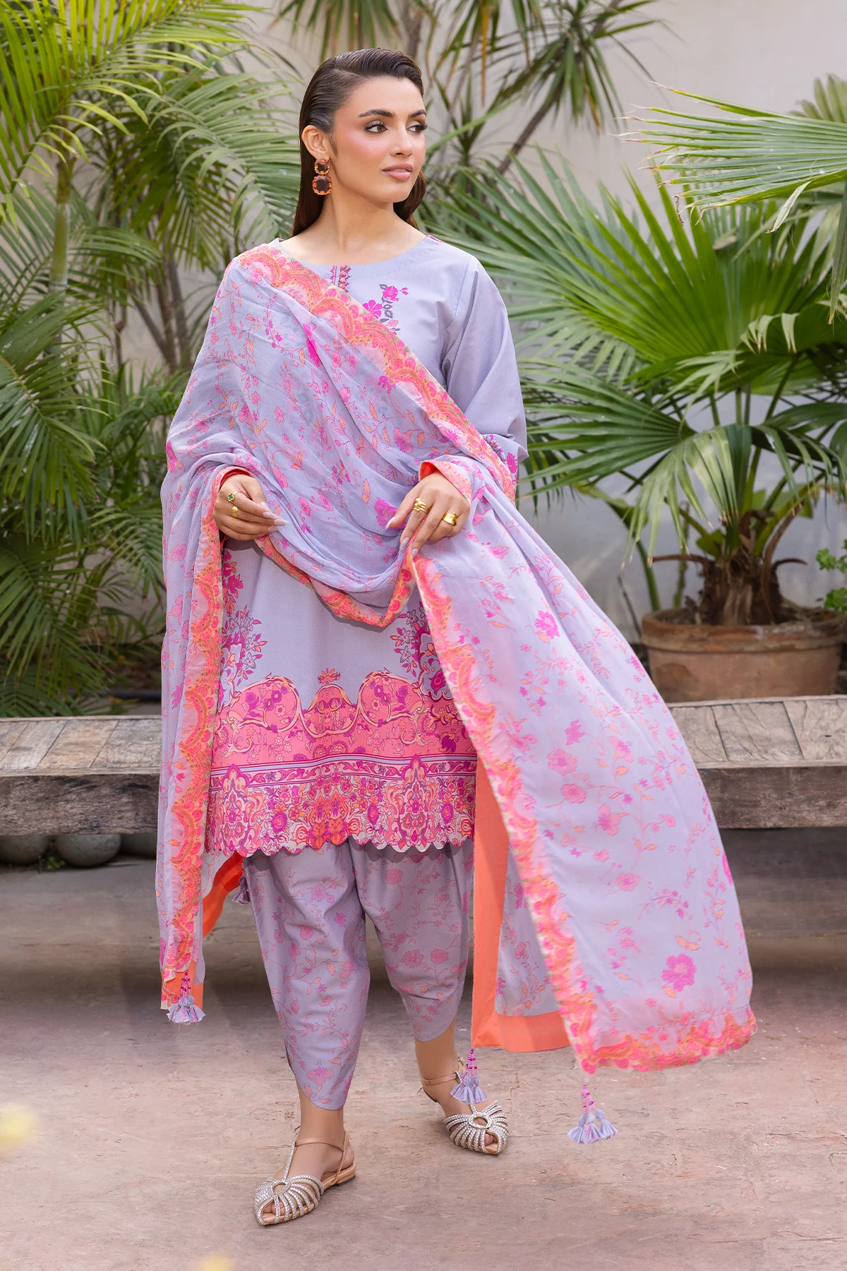Charizma C Prints Lawn '26-06 - Image 2
