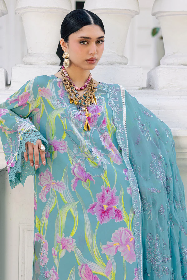 Nureh Maya embroidered Lawn '26- NS-167 - Image 2