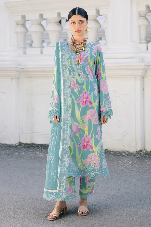 Nureh Maya embroidered Lawn '26- NS-167