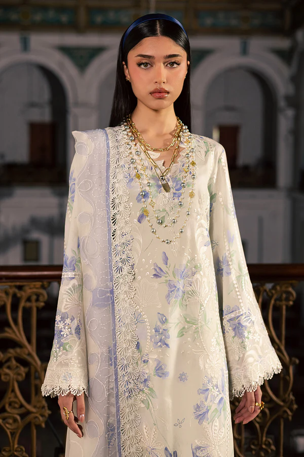 Nureh Maya embroidered Lawn '26- NS-166 - Image 3