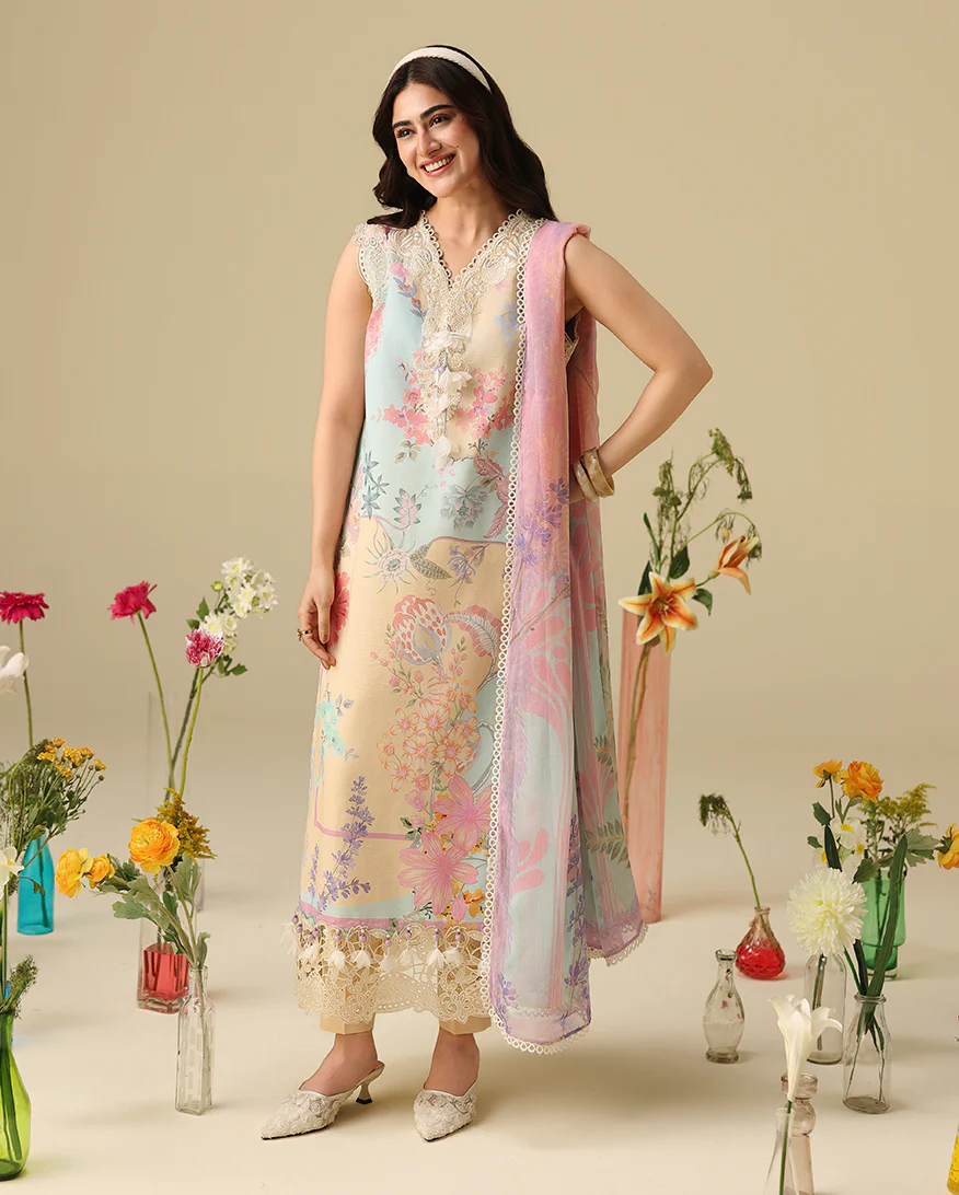 Mushq Soleil Lawn Prints '26-Bellarosa