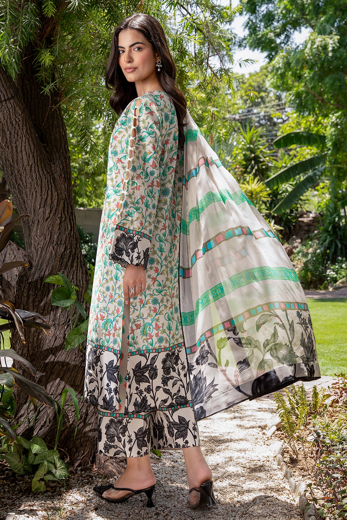 Charizma C Prints Lawn '26- CP6 27 - Image 3