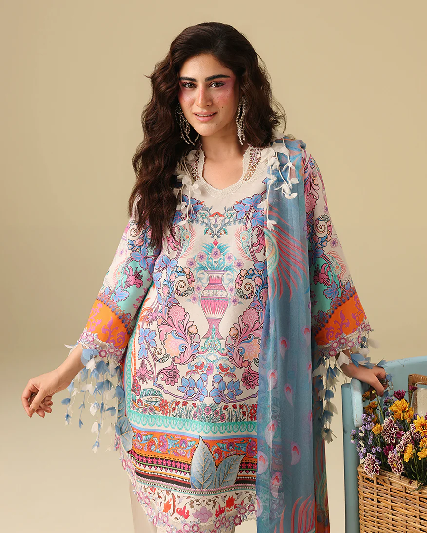Mushq Soleil Lawn Prints '26-Eden Whisper - Image 2