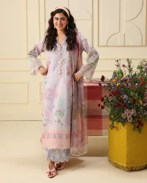 Mushq Soleil Lawn Prints '26-Flora Amour