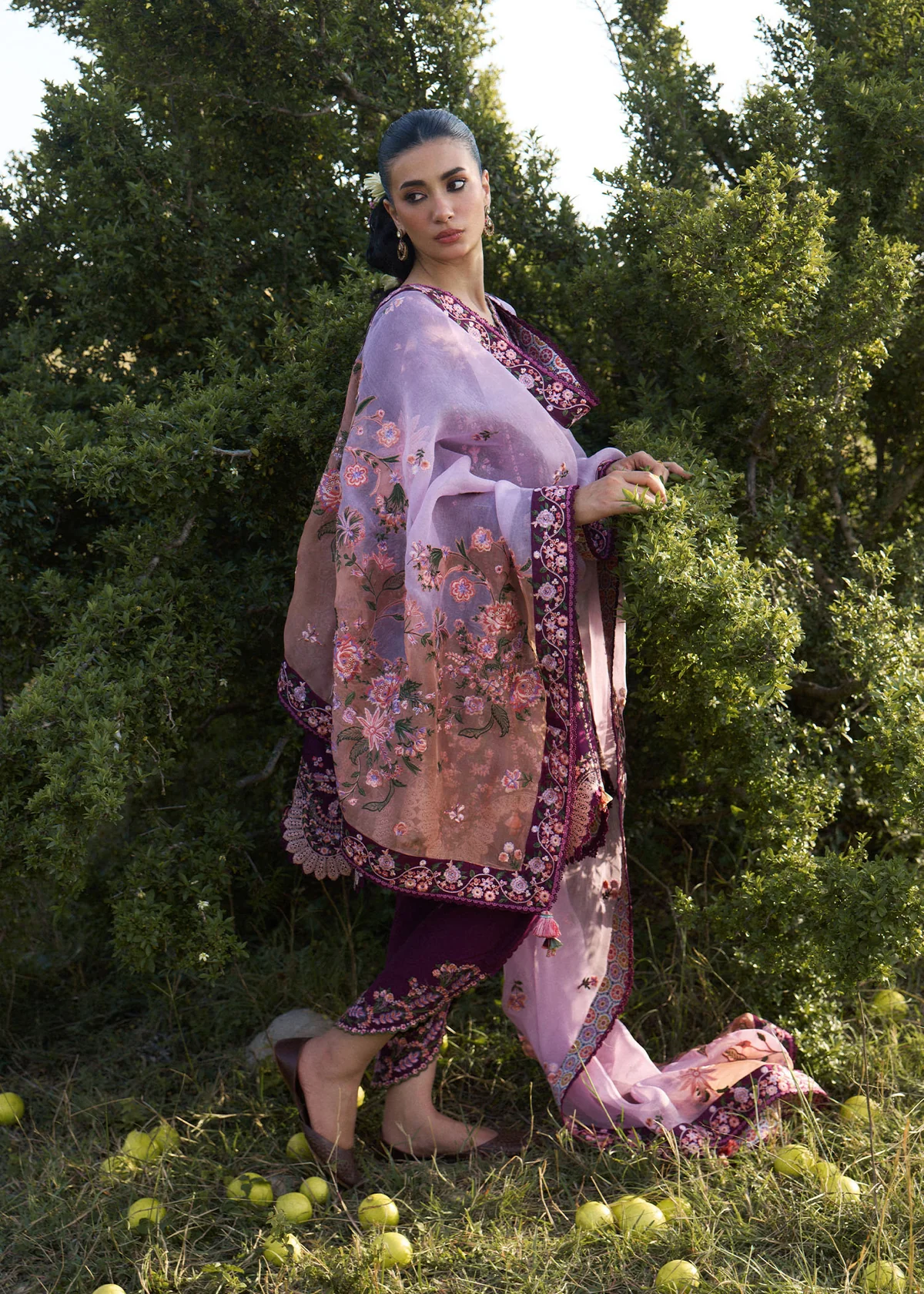 Hussain Rehar Jinan Luxury Lawn '26-Lyla - Image 3