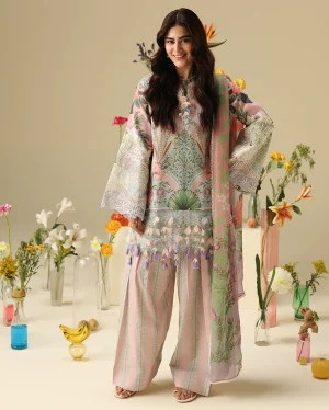 Mushq Soleil Lawn Prints '26-Moonlit Dolce
