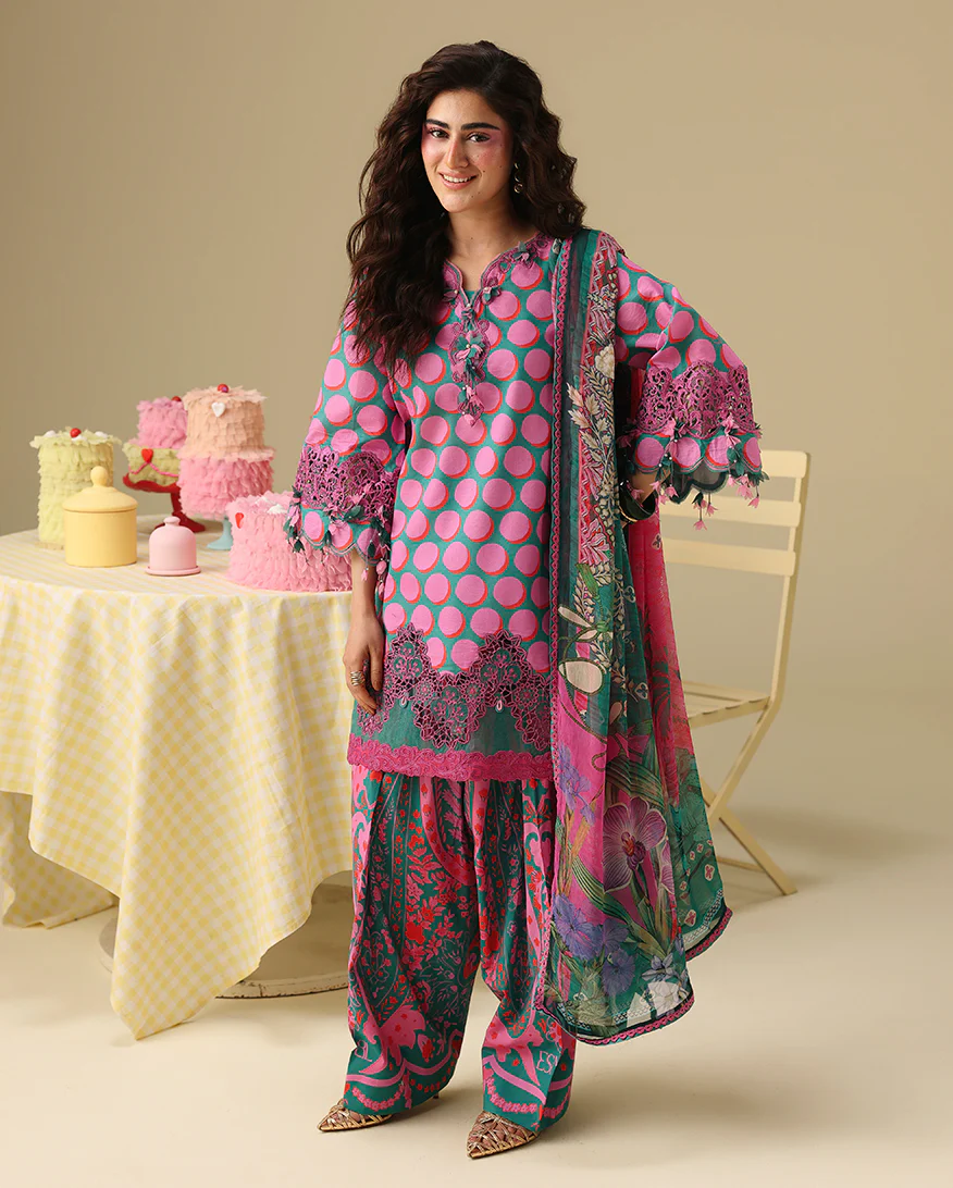 Mushq Soleil Lawn Prints '26-Petal Sonata