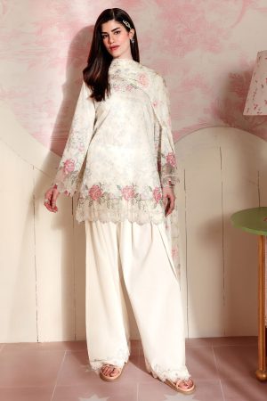 Cross Stitch Premium Lawn '26-PETAL FORM