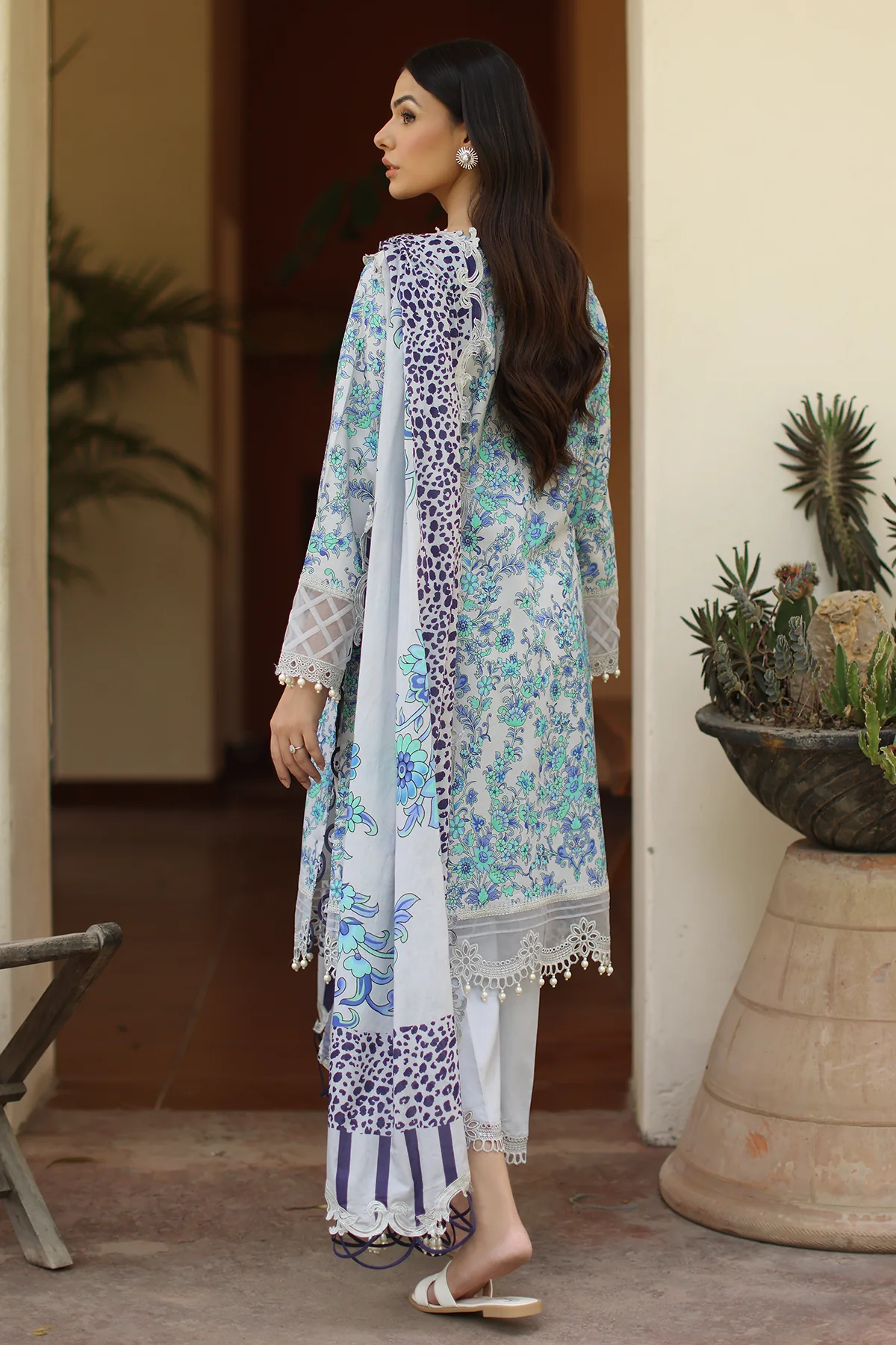 Charizma Range Embroidered Lawn '26- RN6-03 - Image 3