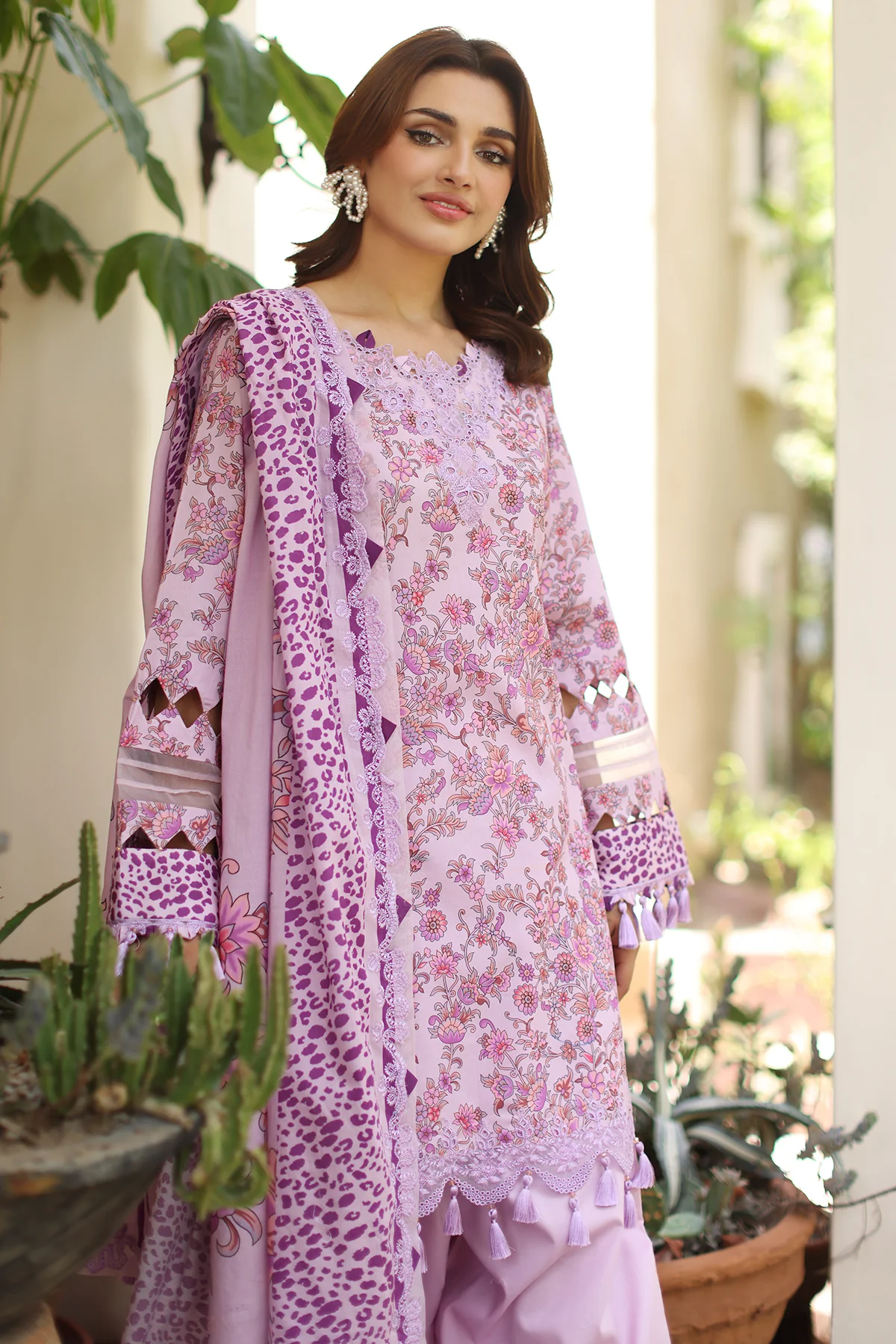 Charizma Range Embroidered Lawn '26- RN6-08 - Image 3
