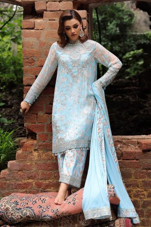 CHARIZMA Embroidered Printed Chiffon Collection,26   VSL6-15