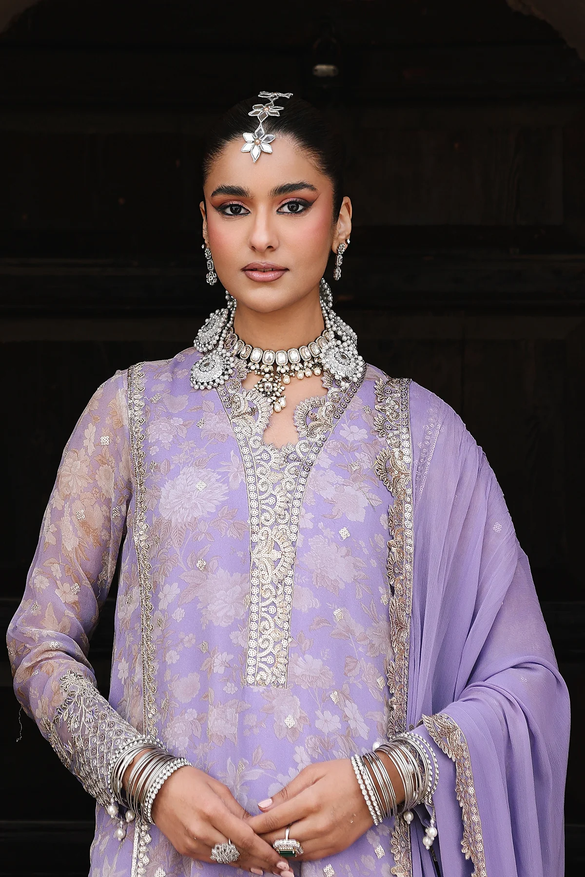 CHARIZMA Embroidered Printed Chiffon Collection,26 VSL6-11 - Image 3