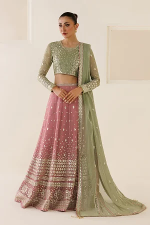 JAZMIN EMBROIDERED CHIFFON COLLECTION,26 UC-3129